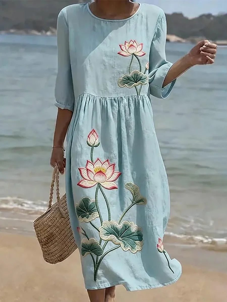 Vanessa | Robe Florale Élégante