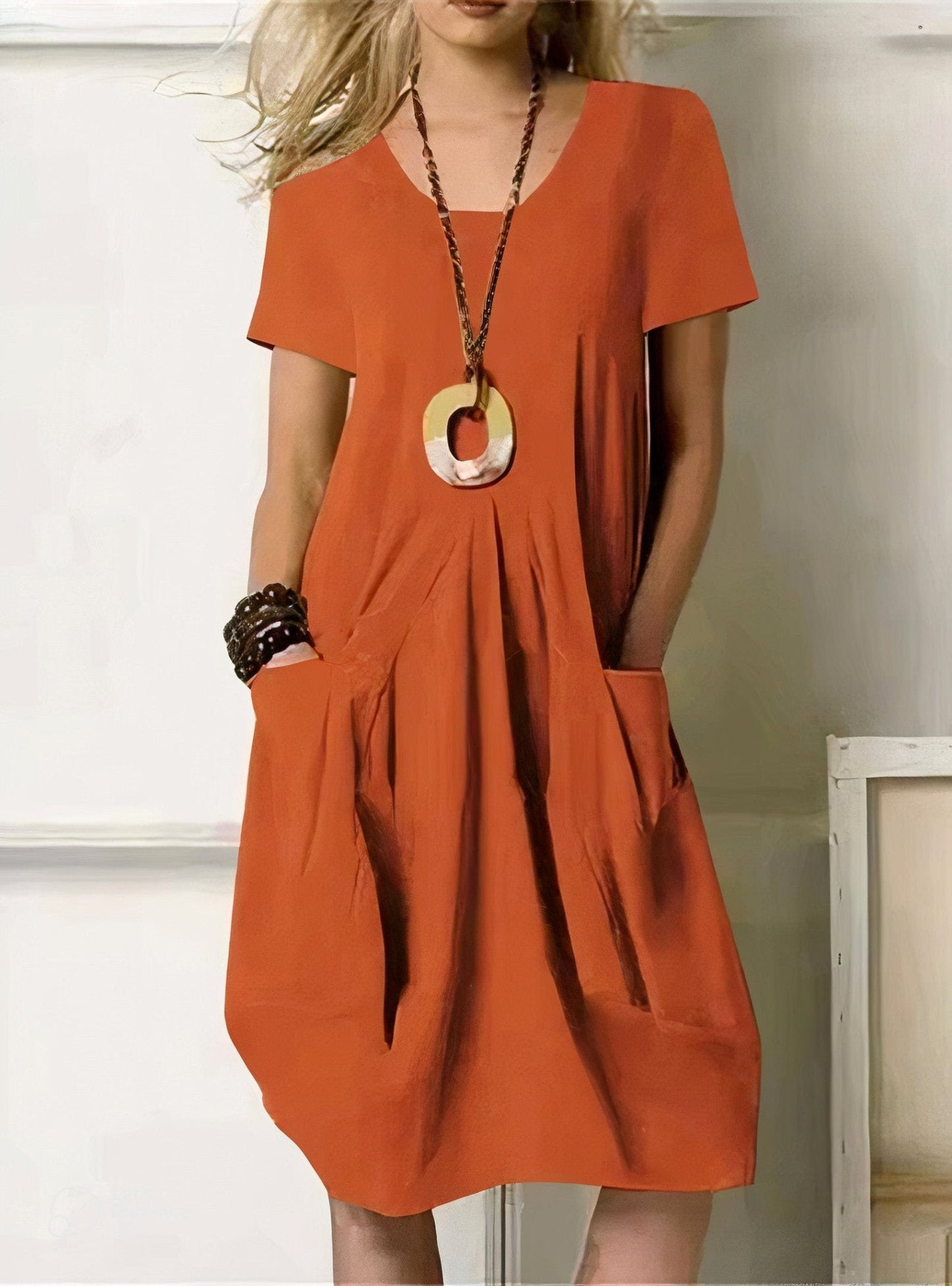 Cassidy™ | Soft Casual Flow Dress