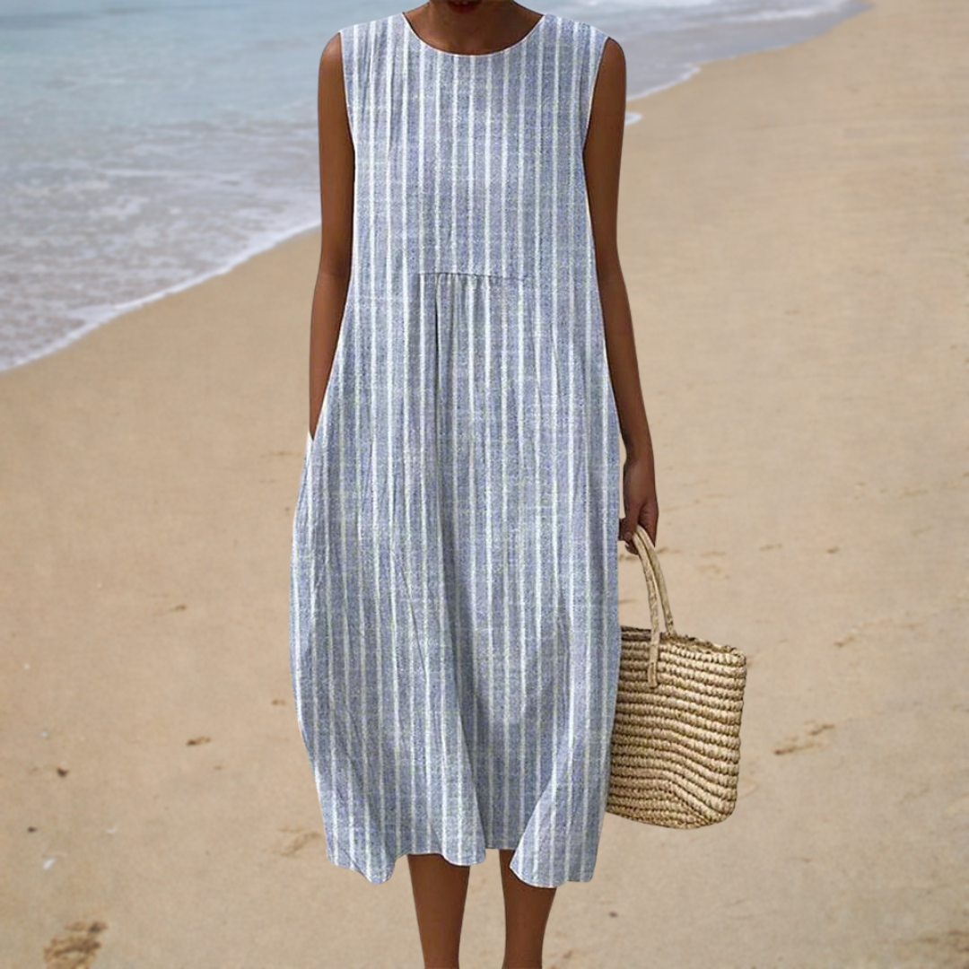 Florence | Robe d’Été Confortable Sans Manches