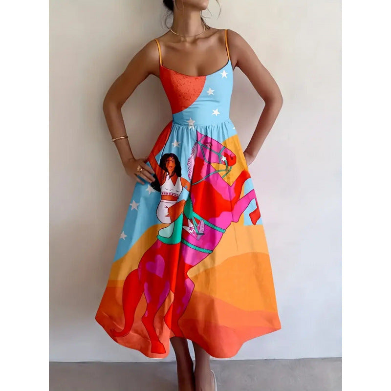 Solavienne | Robe Midi Muse du Crépuscule