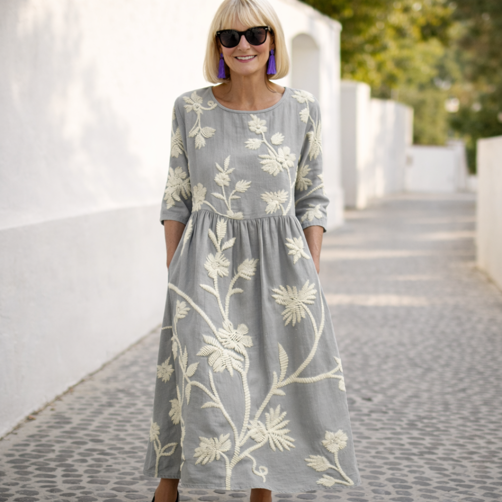 Nelly | Robe Maxi - Motif Floral