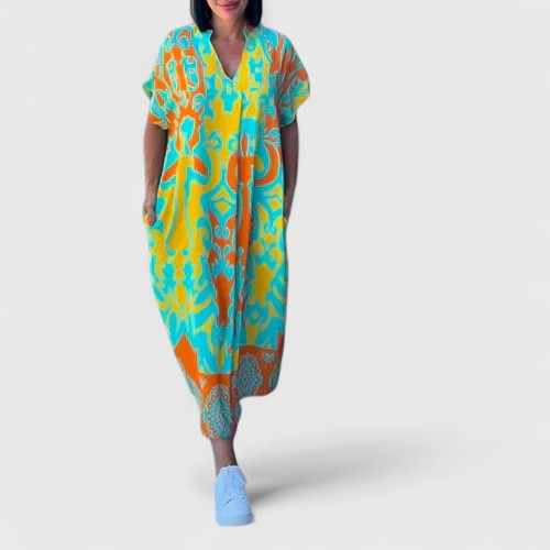 Shamcey™ - Élégante Robe Fleurie