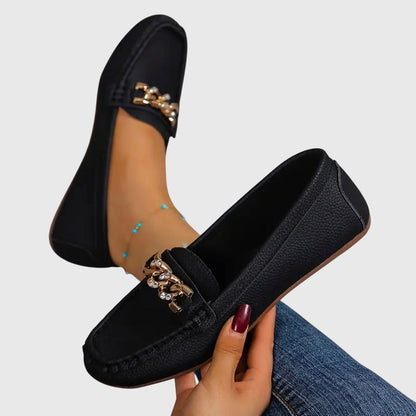 Eden - Mocassins à Boucle Diamant Plate