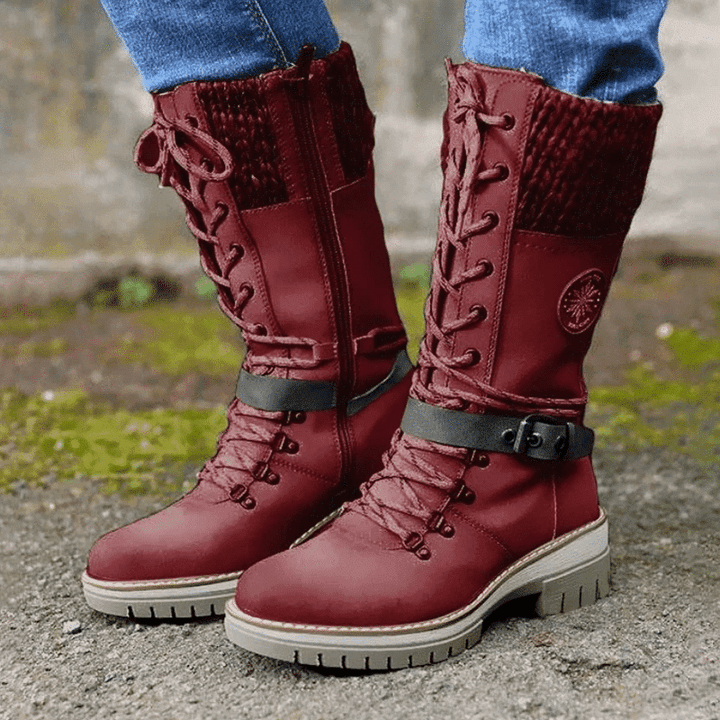 Arctica | Frostluxe Winter Lace-Up Boots
