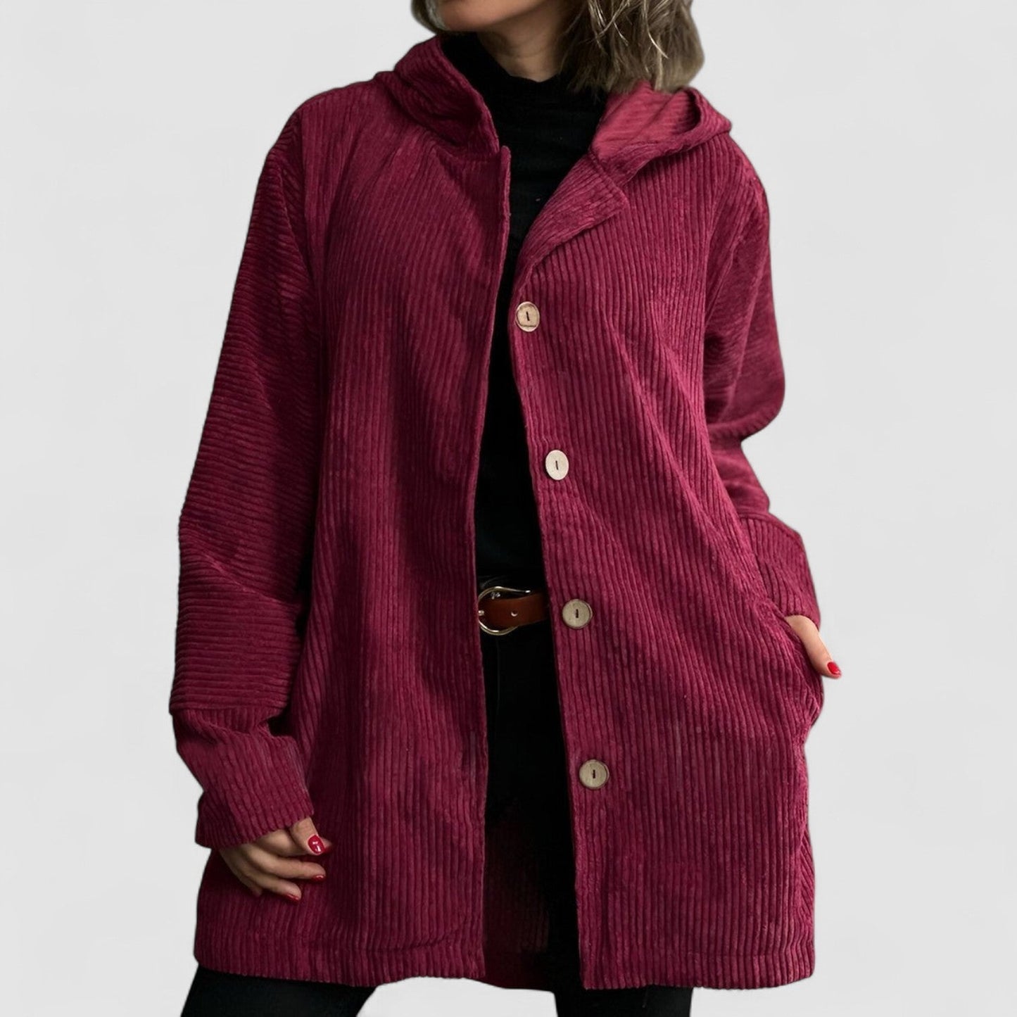 Vianora™ | Relaxed Fit Hooded Jacket