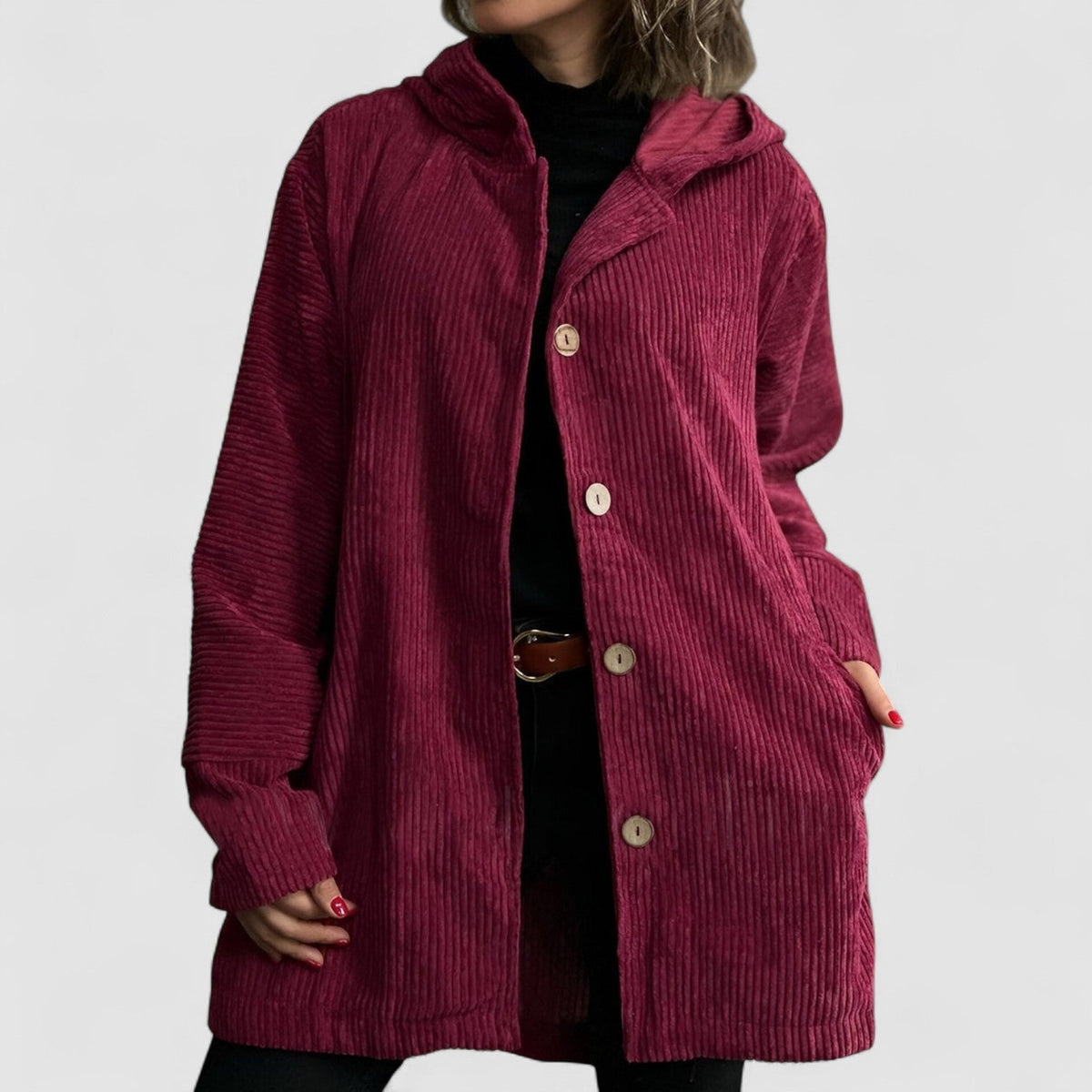 Vianora™ | Relaxed Fit Hooded Jacket