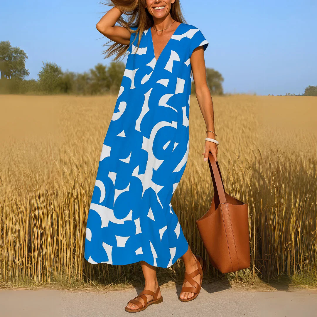 Tatiana™ | Robe Maxi Détail Découpé