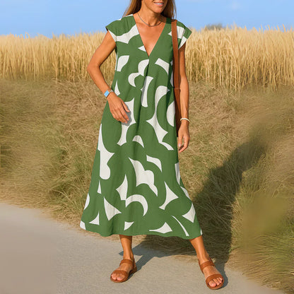 Tatiana™ | Robe Maxi Détail Découpé