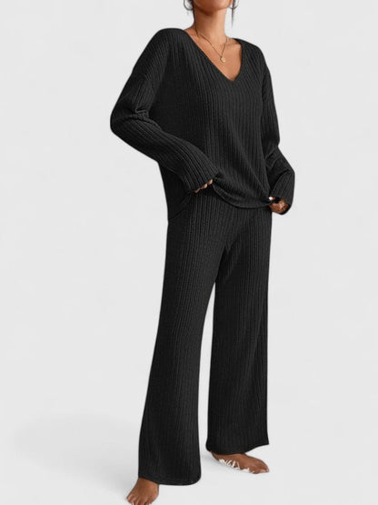 Elin - Comfy Ribbed Lounge Set