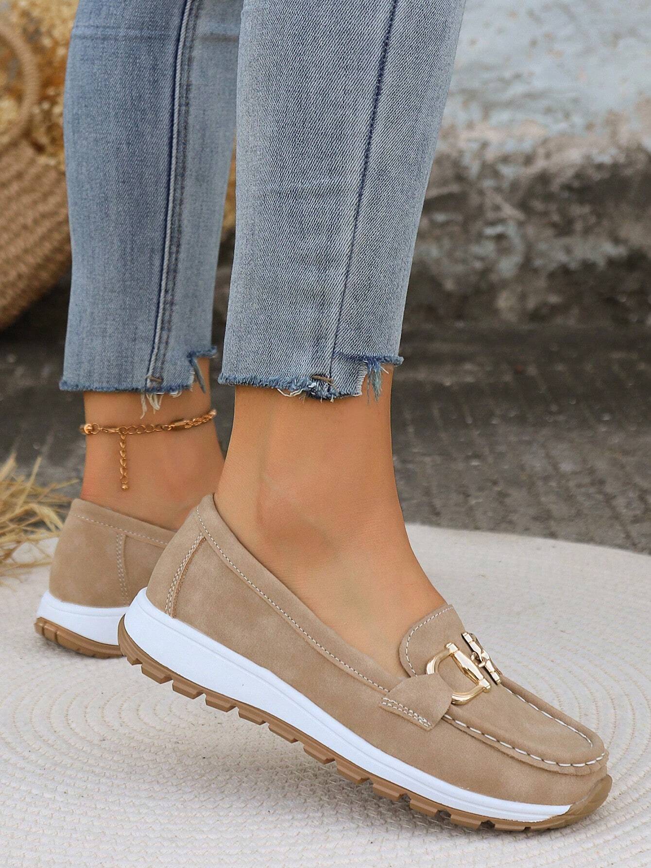 Elly - Mocassins Chic à Boucle