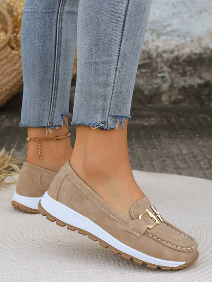 Elly - Mocassins Chic à Boucle