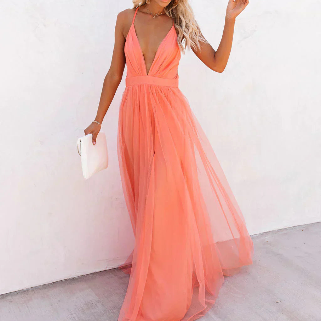 Serena™ | Flowing Statement Evening Dress