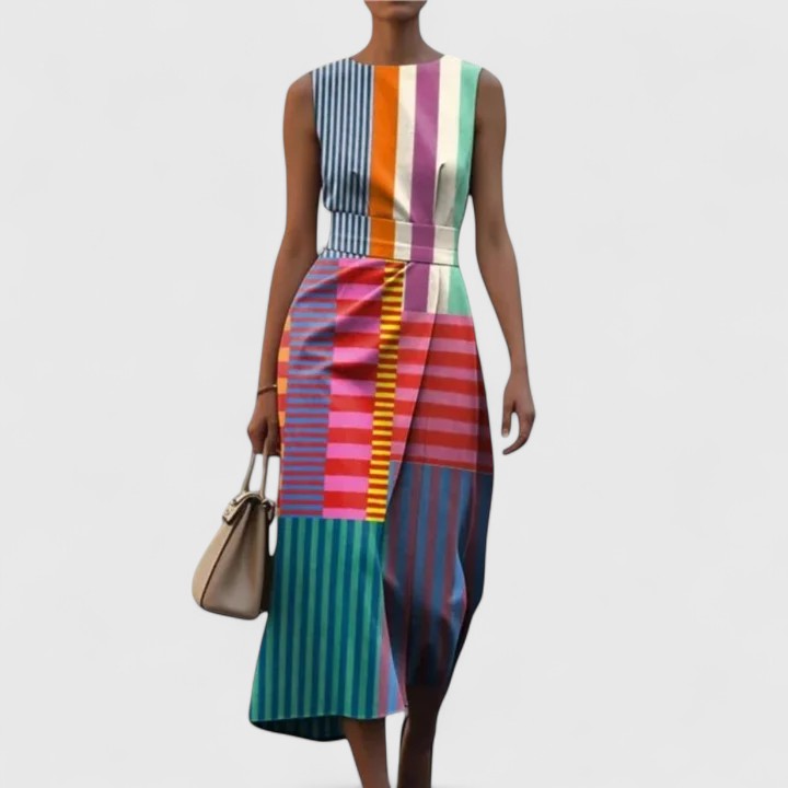 Lindsey | Élégante Robe Midi