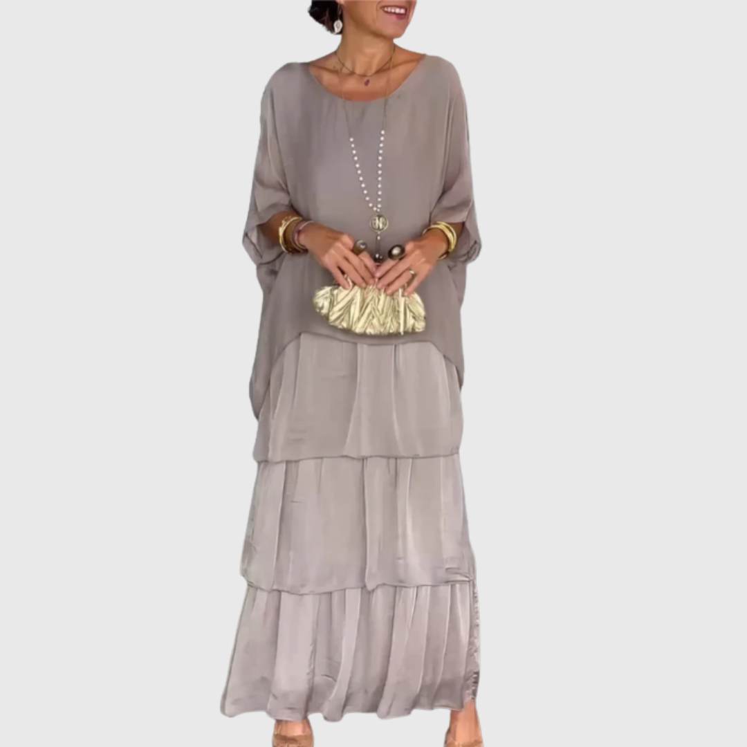 Camille™ | Elegant Flowing Maxi Dress