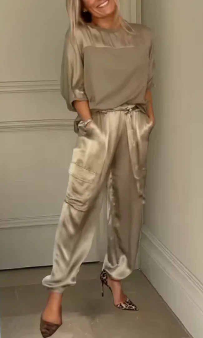 Solène™ | Luxury Flowing Two-Piece Set