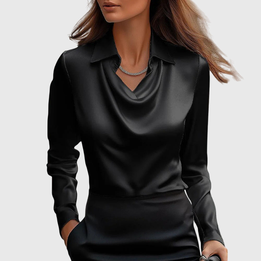 Zoe™ | Sophisticated Satin Top