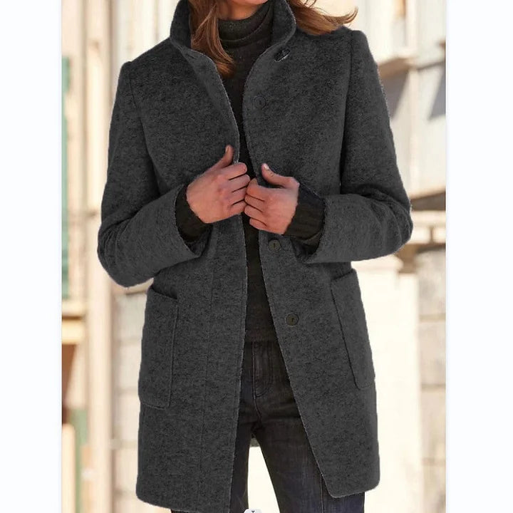 Anavelle™ | Sleek Warm Overcoat