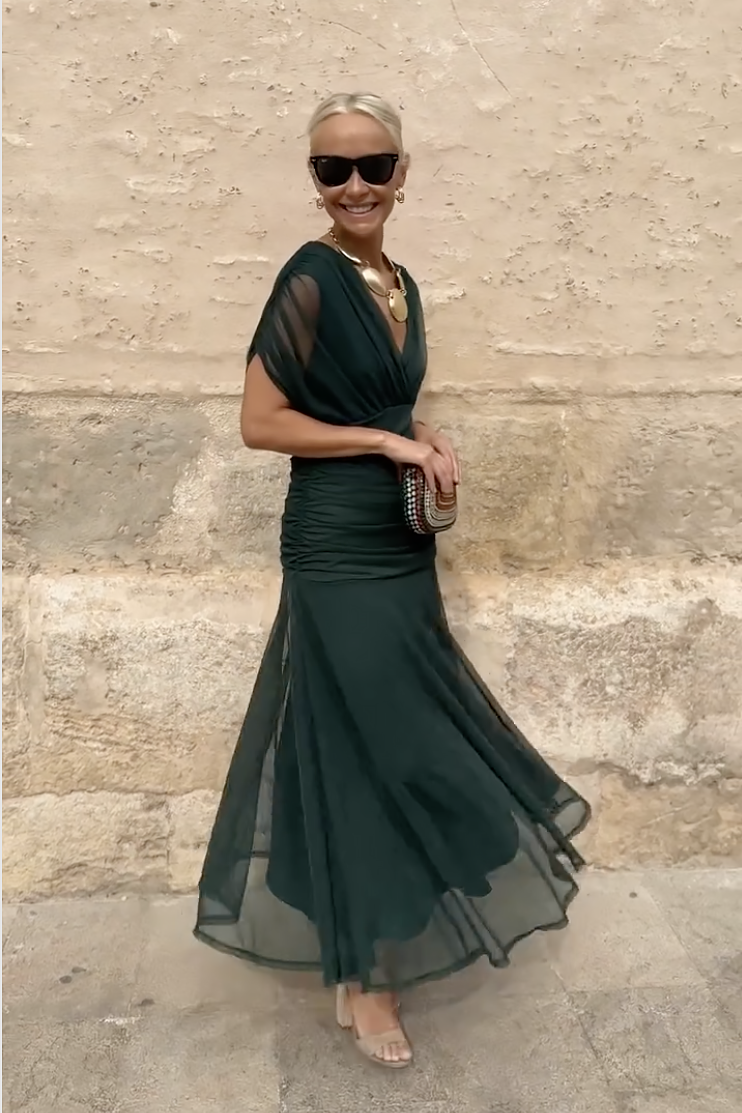 Emma | Robe de Soirée Maxi Élégante
