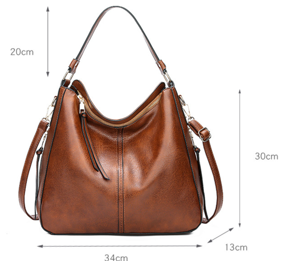Romy | Leather Shoulder Bag