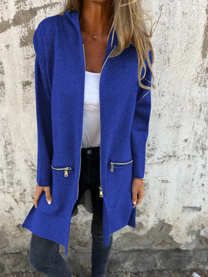 Veslina™ | Versatile Long Sleeve Zip Cardigan