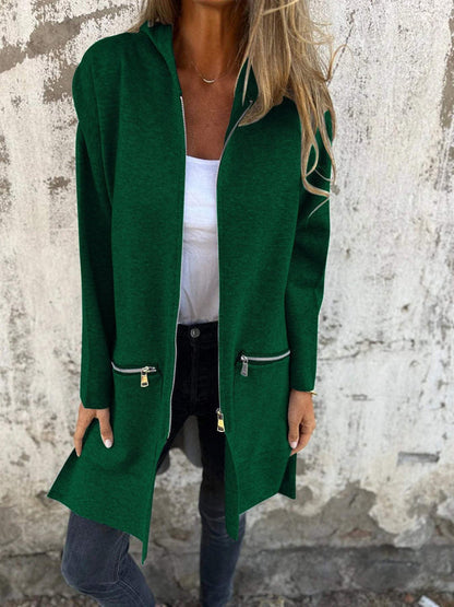 Veslina™ | Versatile Long Sleeve Zip Cardigan