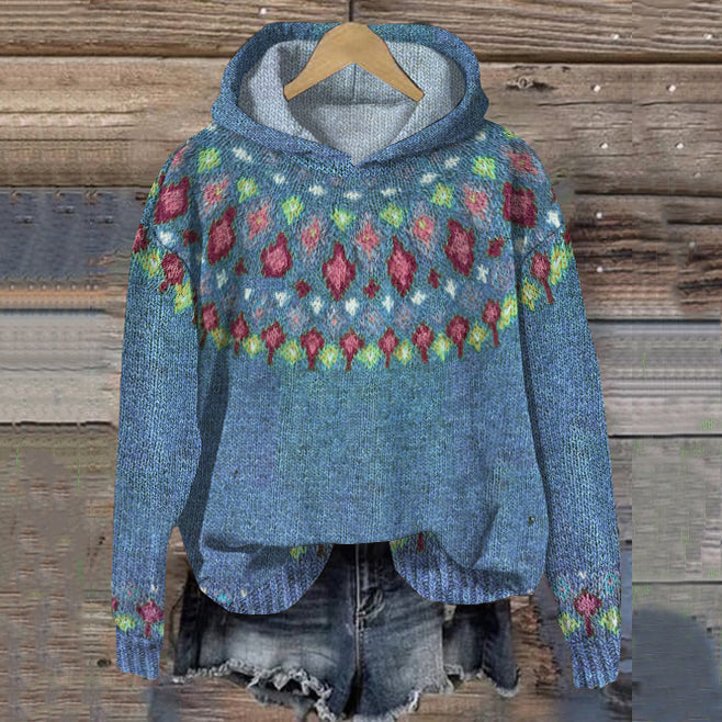 Aurabelle™ | Warm Patterned Sweater