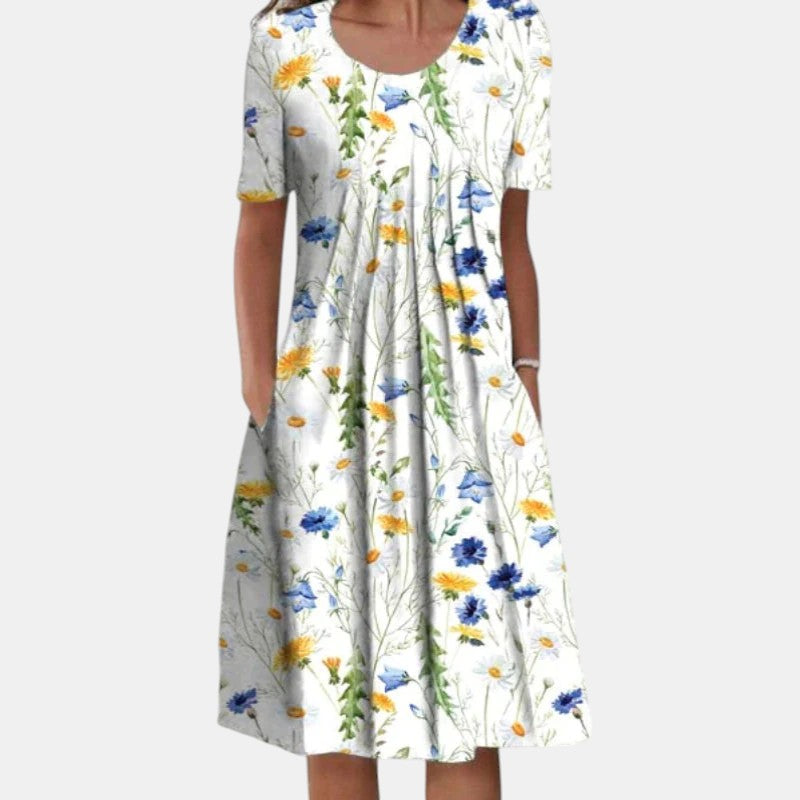 Gigi™ | Robe en Coton avec Couverture du Ventre