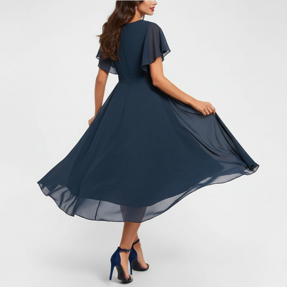Robe Maxi Fluide à Décolleté en V Clarissa™