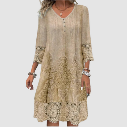 Robe en Dentelle Élégante Jacquelin™