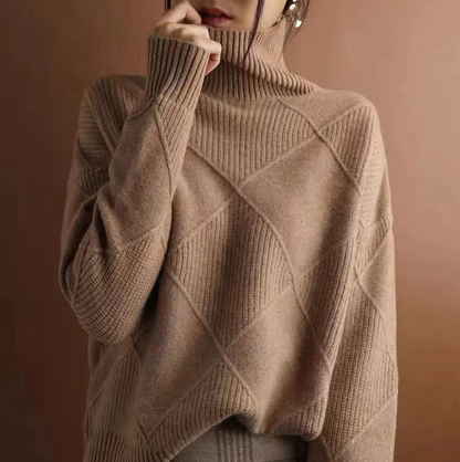 Evania™ | Casual Solid Color Knit Sweater