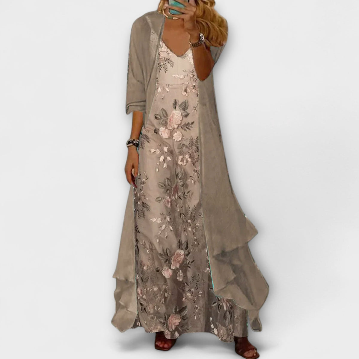 Bryleigh | Ensemble à Deux Pièces Élégant avec Couverture du Ventre