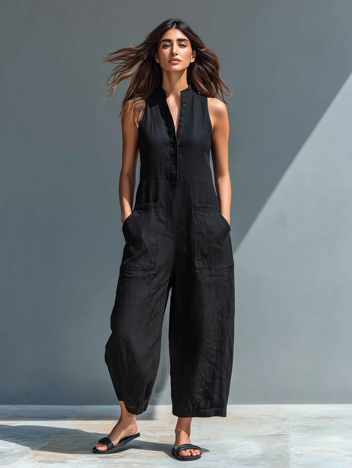 Céline™ | Elegant Sleeveless Jumpsuit