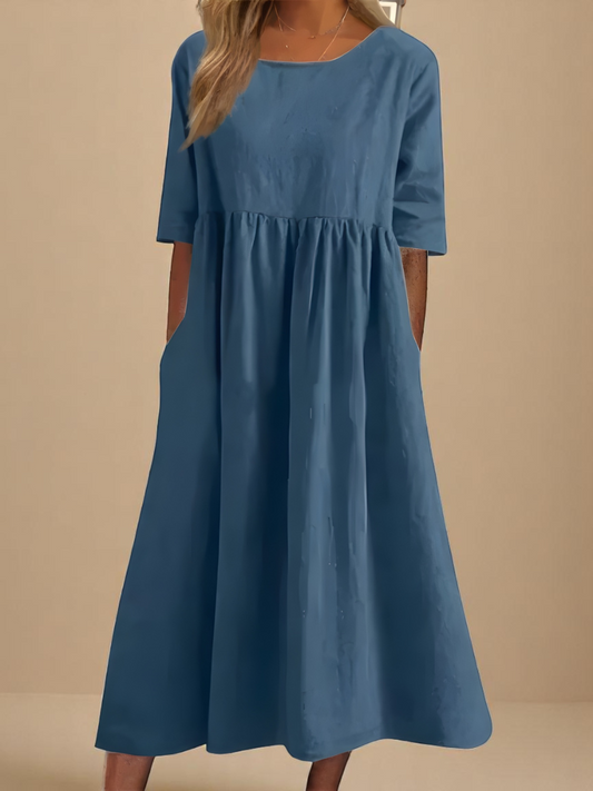 Lucie | Robe à Manches Classiques