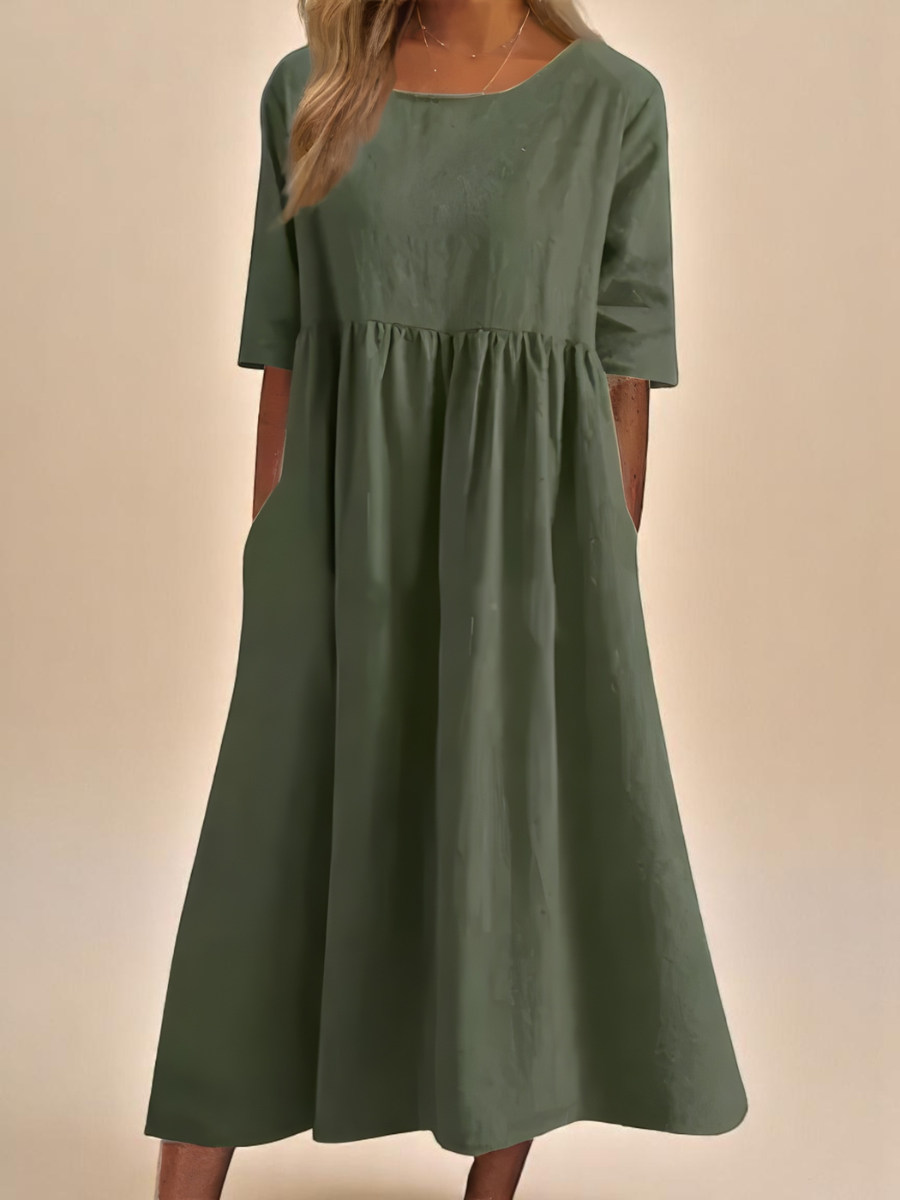 Lucie | Robe à Manches Classiques