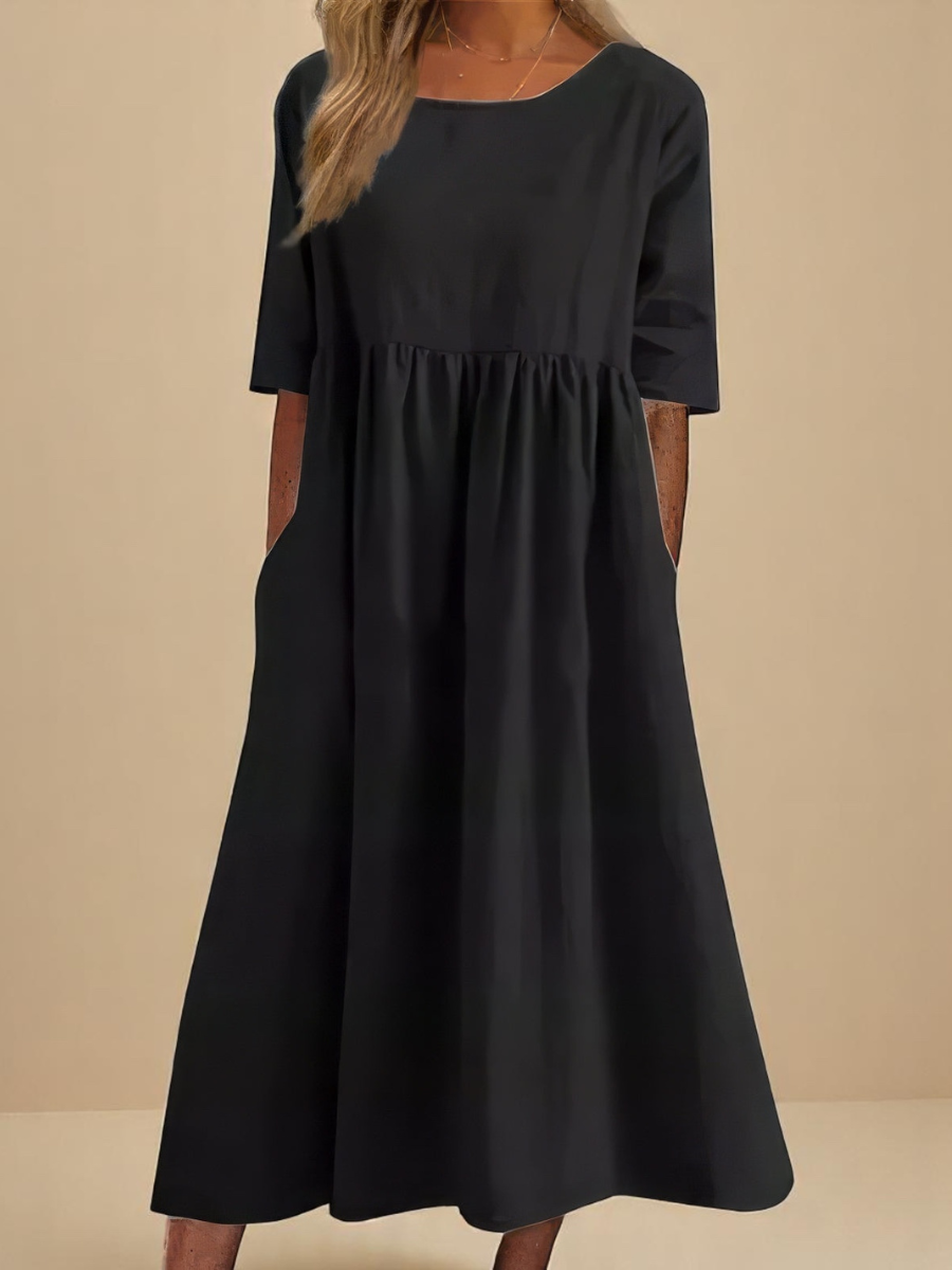 Lucie | Robe à Manches Classiques
