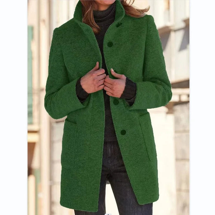 Anavelle™ | Sleek Warm Overcoat