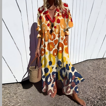 Leona | Flowy Bohemian Dress