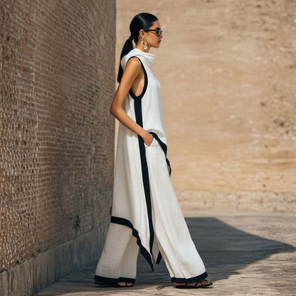 Léona | Complet élégant en lin