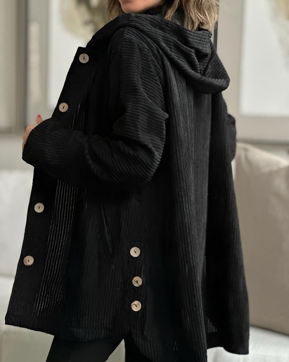 Vianora™ | Relaxed Fit Hooded Jacket