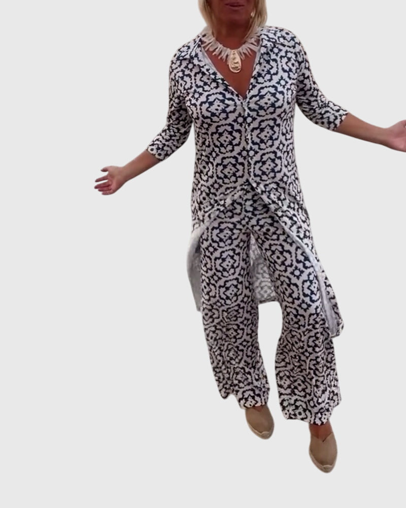 Gabriella™ | Ensemble vintage élégant en deux pièces