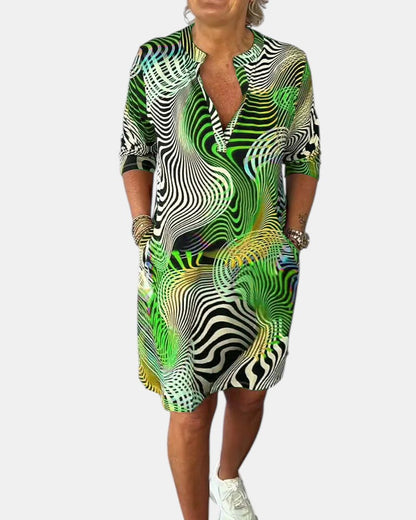 Jessica™ | Robe V en Couleurs