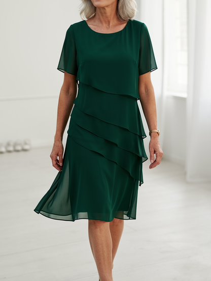 Linda | Robe à volants Élégante et Confortable