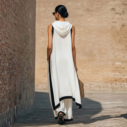 Léona | Complet élégant en lin