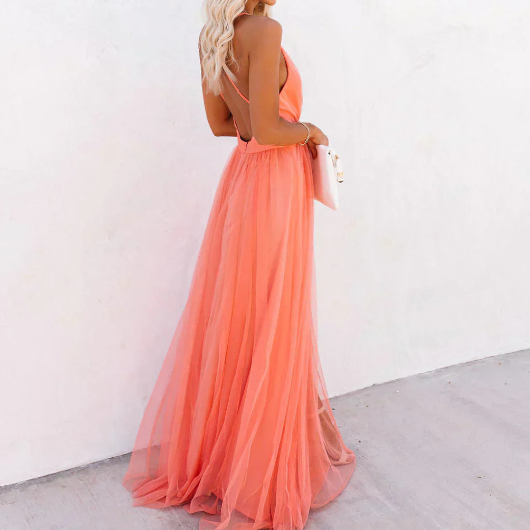 Serena™ | Flowing Statement Evening Dress