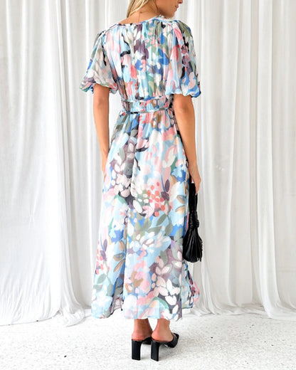 Celine | Robe Florale Féminine
