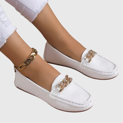 Eden - Mocassins à Boucle Diamant Plate