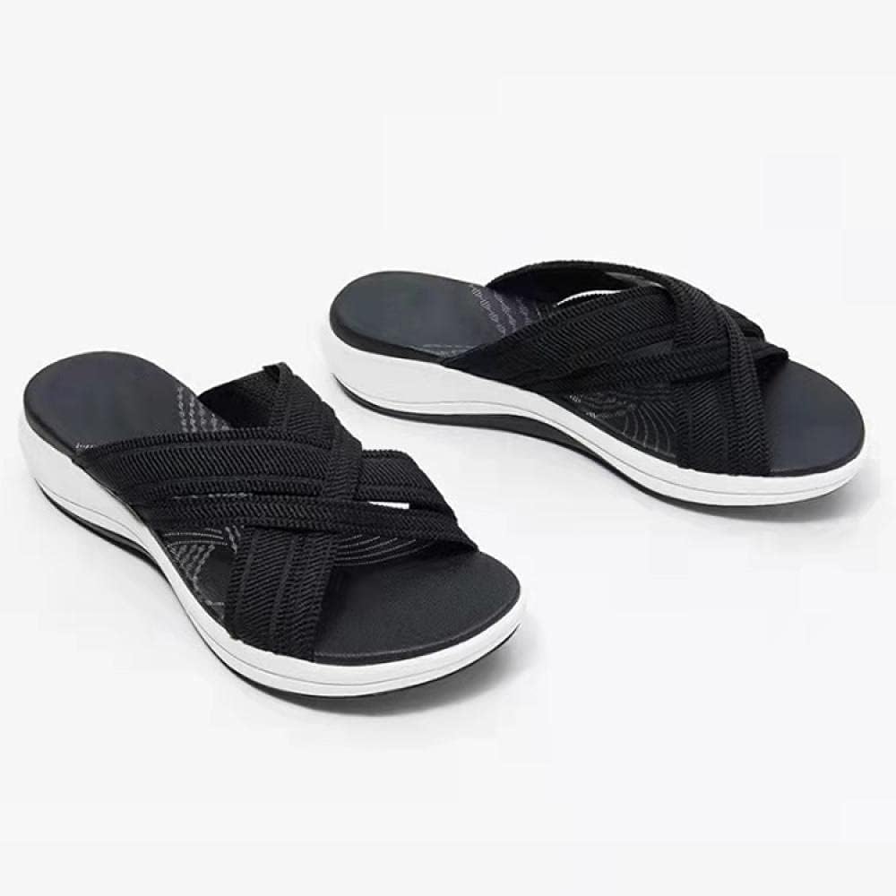Aerynna™ | Sandales Croisées Orthopédiques Confort