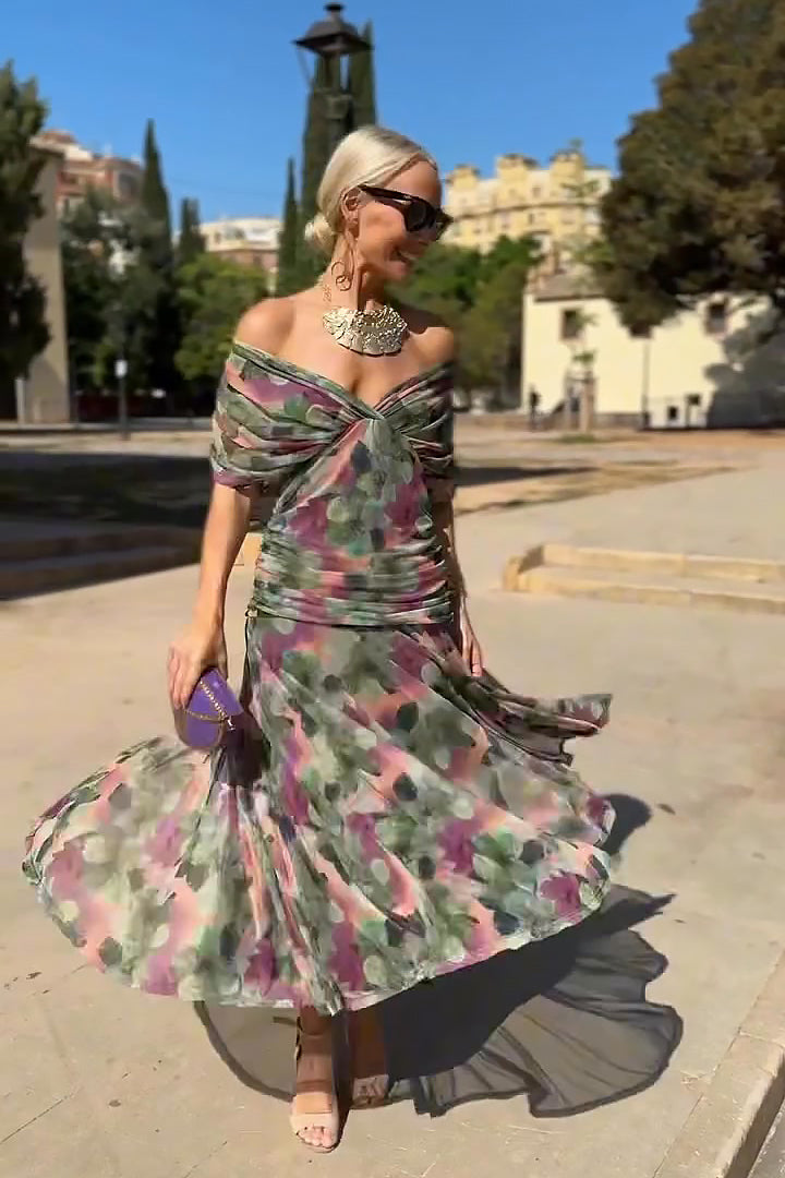 Hendrika | Robe de Soirée Coral Glow