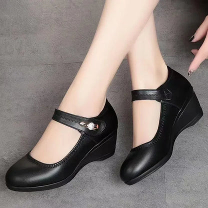Elarenne™ | Elegant Mid-Heel Shoes