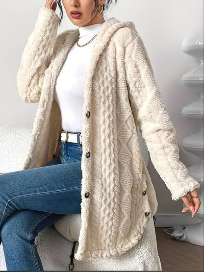 Florayne™ | Elegant Hooded Cardigan